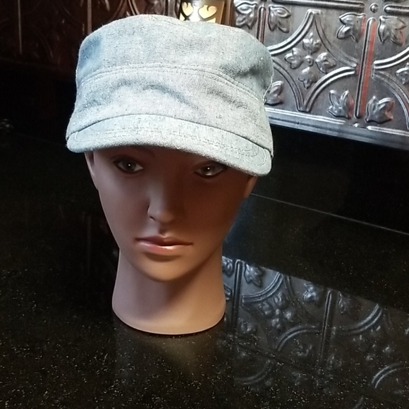 Chambray Conductor Hat - Picture 1 of 7
